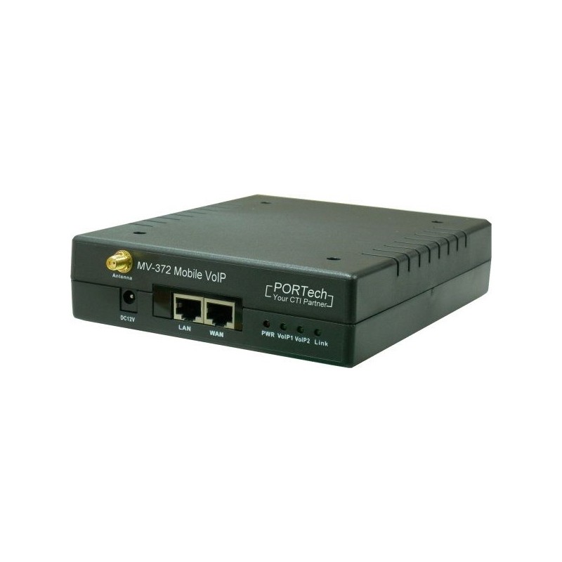 Portech GSM/UMTS - VoIP Gateway 2x SIM / 1x LAN MV-372-4G - 194984 - 1