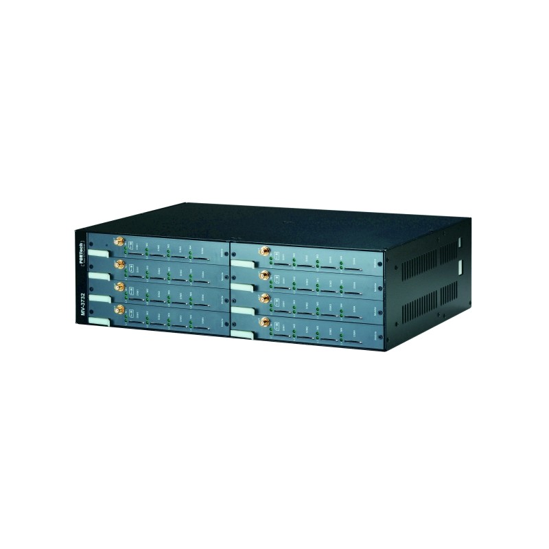 Portech GSM/UMTS - VoIP Gateway 32x SIM / 1x LAN MV-3732-4G - 194988 - 1