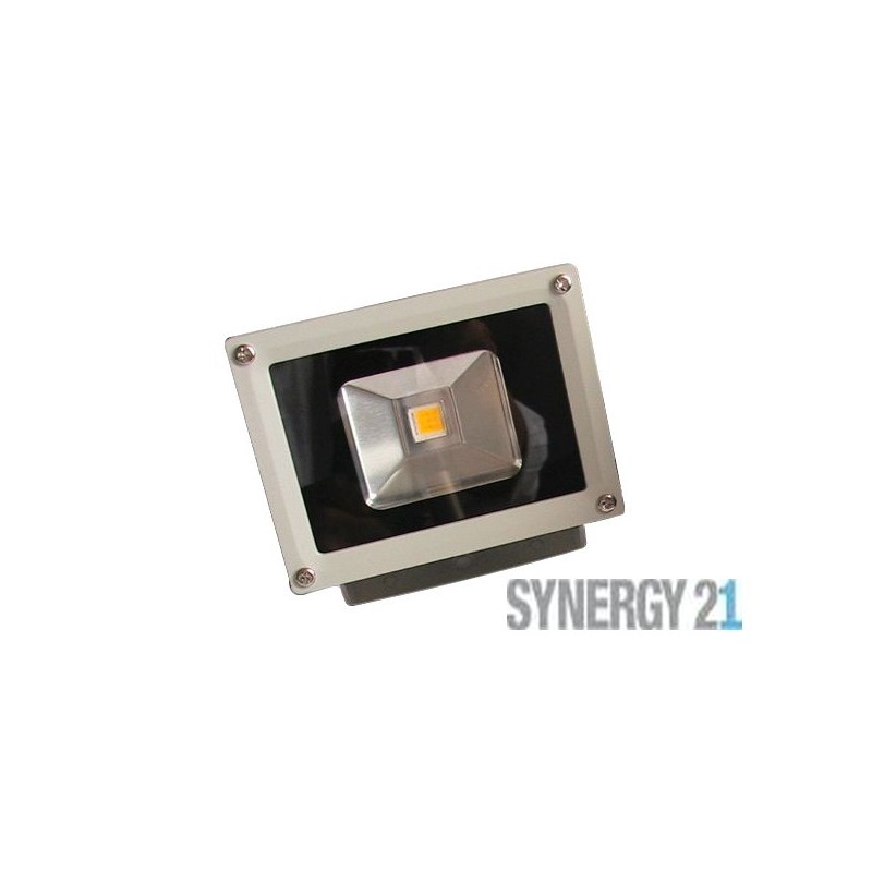 Synergy 21 LED Spot Outdoor Construction Spotlight 10W grey housing - red V2 - 128114 - 1