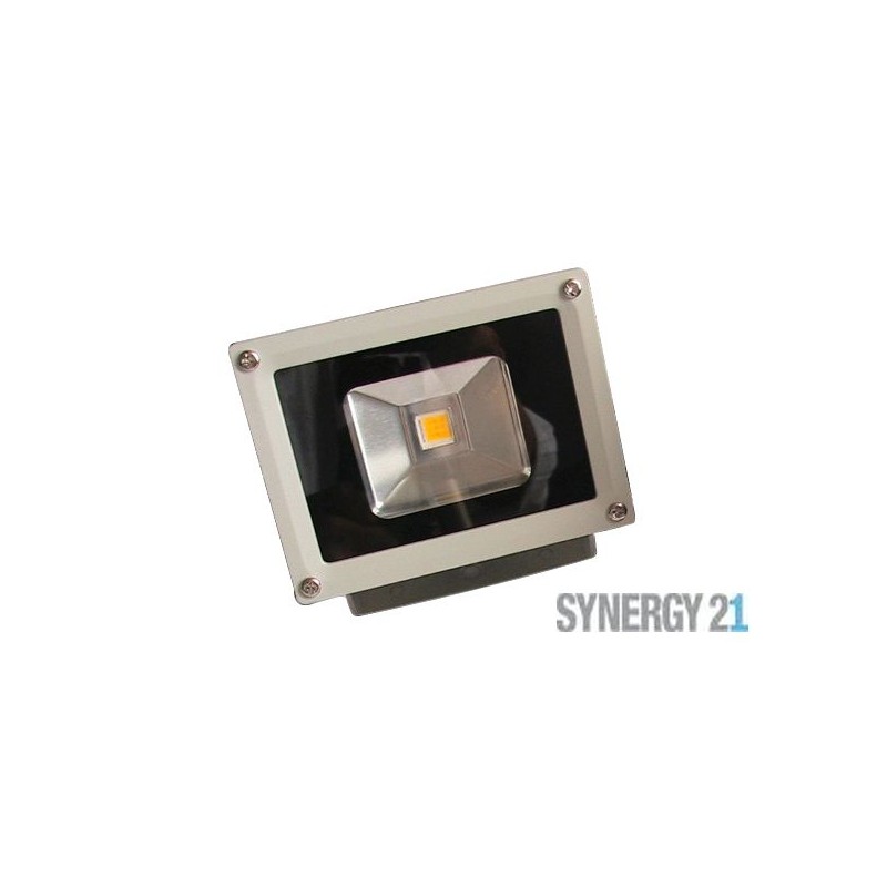 Synergy 21 LED Spot Outdoor Construction Spotlight 10W grey housing - cold white V2 - 128120 - 1
