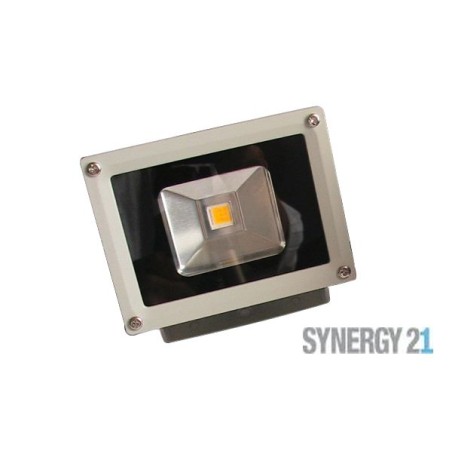 Synergy 21 LED Spot Outdoor Construction Spotlight 10W grey housing - cold white V2 - 128120 - 1
