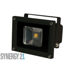 Synergy 21 LED Spot Outdoor Baustrahler 10W schwarzes Gehäuse - kaltweiß V2 - 128122 - 1