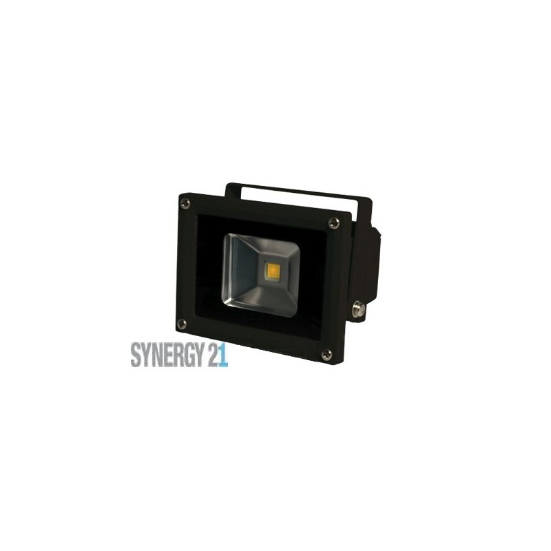 Synergy 21 LED Spot Outdoor Construction Spotlight 10W black housing - cold white V2 - 128122 - 1