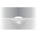 Synergy 21 LED Deckeneinbauspot Helios schwarz, quadratisch, neutralweiß - 182384 - 1