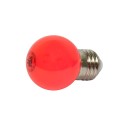 Synergy 21 LED Retrofit E27 Tropfenlampe G45 rot 1 Watt für Lichterkette - 124273 - 1