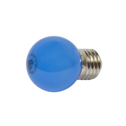 Synergy 21 LED Retrofit E27 drop lamp G45 blue 1 watt for fairy lights - 124275 - 1