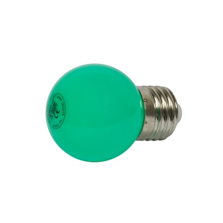 Synergy 21 LED Retrofit E27 Tropfenlampe G45 grün 1 Watt für Lichterkette - 124276 - 1