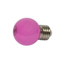 Synergy 21 LED Retrofit E27 Tropfenlampe G45 pink 1 Watt für Lichterkette - 124281 - 1