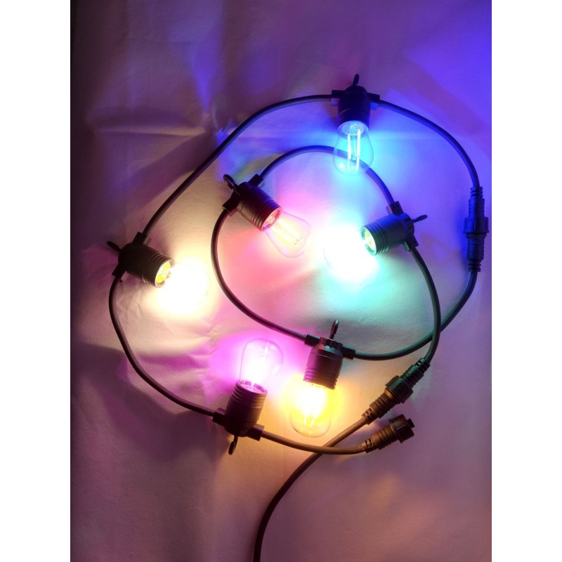 Synergy 21 LED Retrofit E27 S14 pink mit 2 Watt für Lichterkette - 162842 - 2