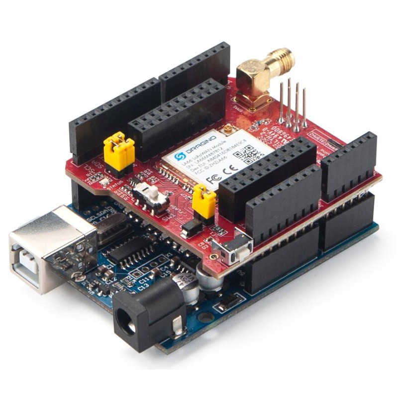 DRAGINO - LoRa - LA66 Arduino UNO Shield - LA66 Shield-EU868 - 215321 - 4