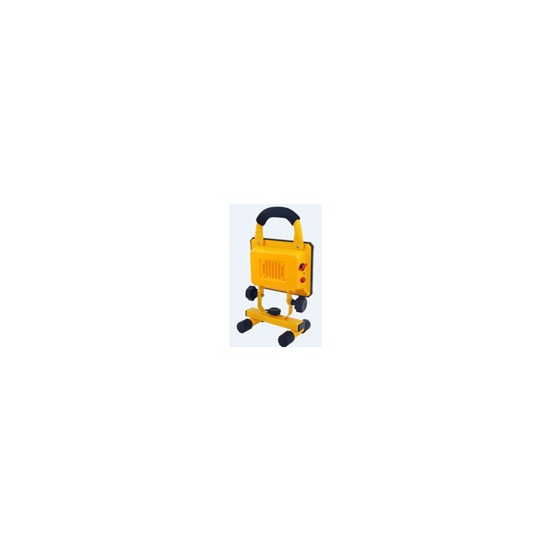 Synergy 21 LED UV-C battery disinfection light construction spotlight 20W yellow - 184328 - 2