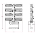 Synergy 21 LED Objekt/Stadion Strahler 960W IP66 cw - 154897 - 2