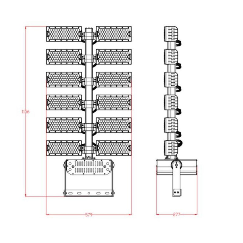 Synergy 21 LED Objekt/Stadion Strahler 1440W IP66 cw - 154899 - 2