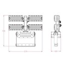 Synergy 21 LED object/stadium spotlight 480W IP66 ww (dim 0-10V) - 162896 - 2