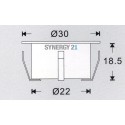 Synergy 21 recessed floor spotlight ARGOS round mini IP54 cw - 109414 - 2