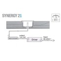 Synergy 21 recessed floor spotlight ARGOS round mini IP54 cw - 109414 - 3