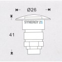 Synergy 21 LED Bodeneinbaustrahler ARGOS rund in-G IP65 cw 90° - 109438 - 2
