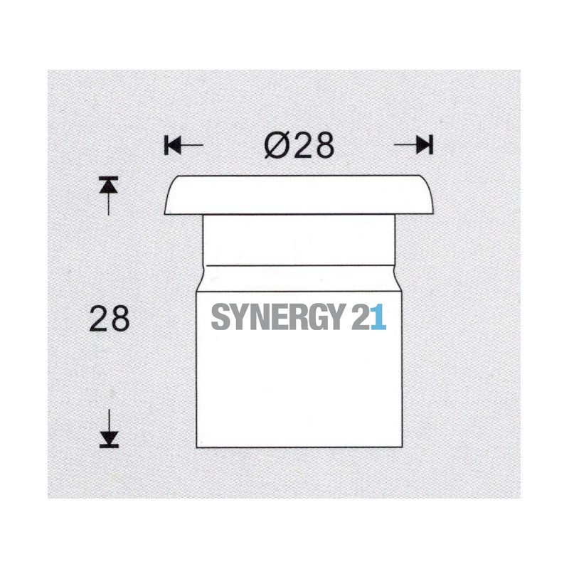 Synergy 21 LED recessed floor spotlight ARGOS round in-GB IP67 ww - 109441 - 2