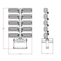 Synergy 21 LED Objekt/Stadion Strahler 1200W IP66 cw - 207559 - 2