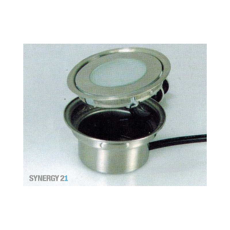 Synergy 21 LED Bodeneinbaustrahler ARGOS rund in-G IP67 cw - 109445 - 5