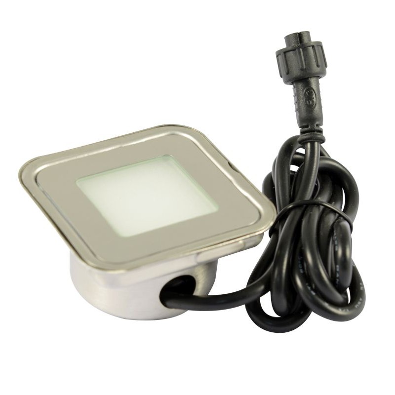 Synergy 21 recessed floor spotlight ARGOS square in-G IP67 ww - 109447 - 1