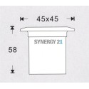 Synergy 21 Bodeneinbaustrahler ARGOS quadratisch in-G-C IP67 cw - 109454 - 2