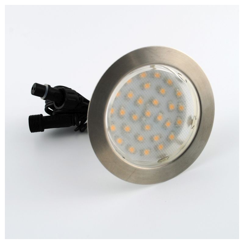 Synergy 21 LED recessed floor spotlight ARGOS round in-GD IP67 ww - 155598 - 1