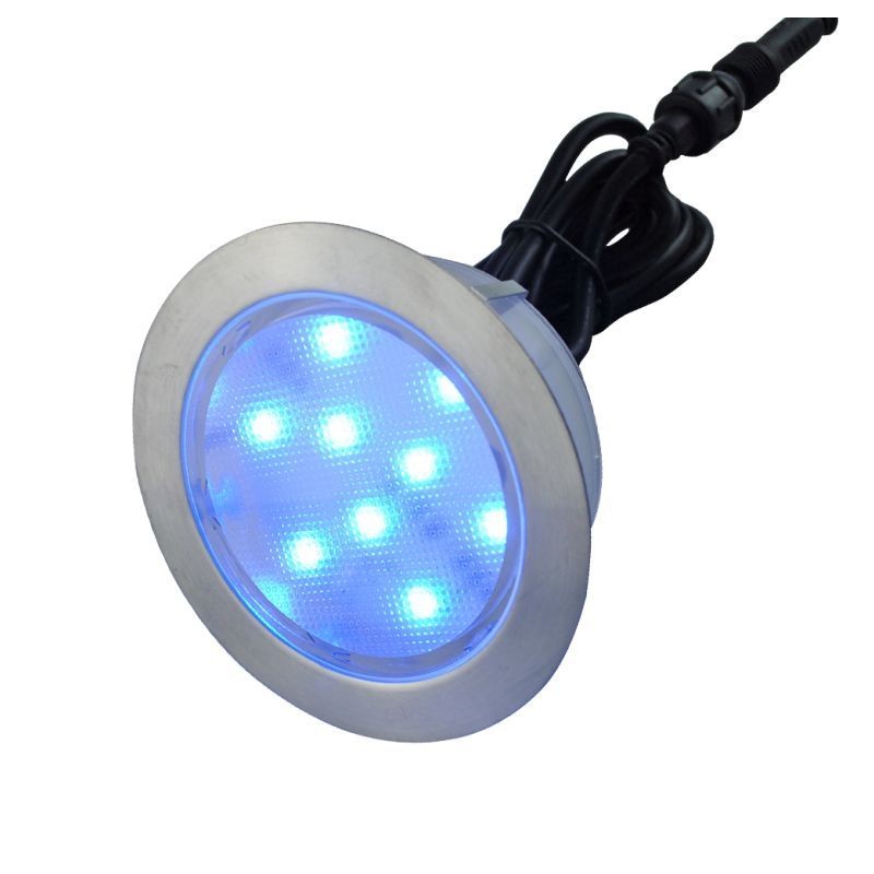 Synergy 21 LED recessed floor spotlight ARGOS round in-GD IP67 RGB - 155613 - 4