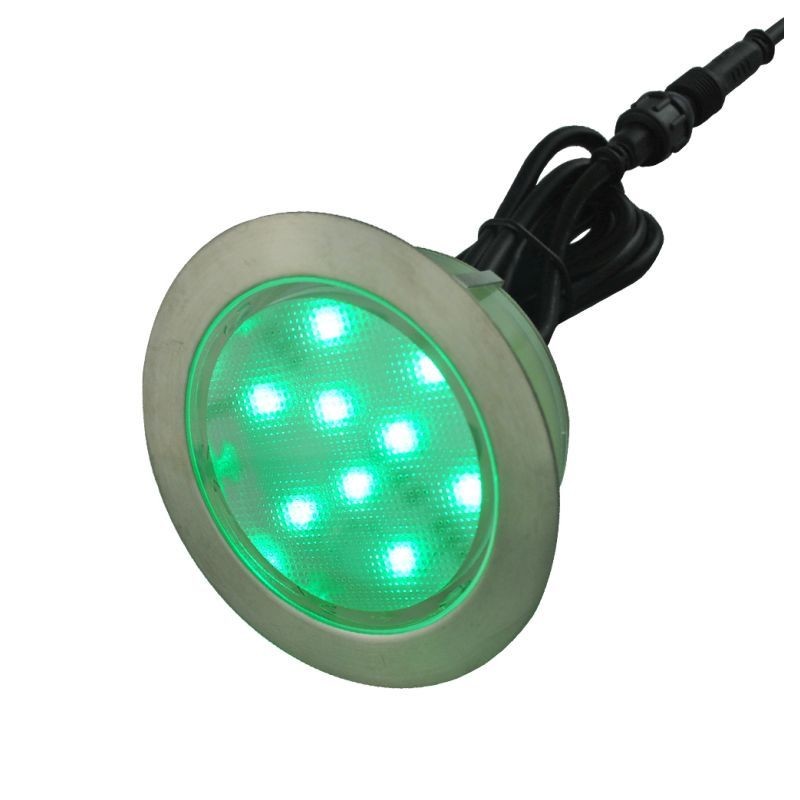 Synergy 21 LED recessed floor spotlight ARGOS round in-GD IP67 RGB - 155613 - 6