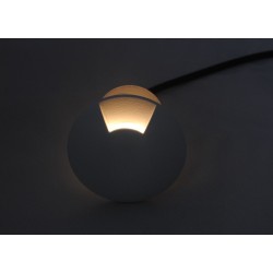 Synergy 21 LED Bodeneinbaustrahler ARGOS rund Segment-1 IP67 ww - schwarz - 156510 - 1
