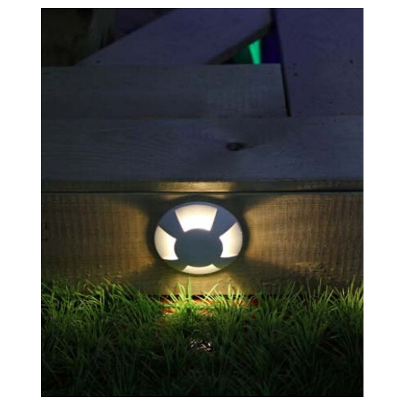 Synergy 21 LED Bodeneinbaustrahler ARGOS rund Segment-4 IP67 ww - braun - 156516 - 4