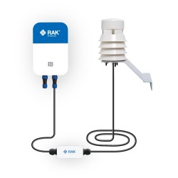 RAK Wireless LoRa Weather Station Monitoring with Lora and NBIoT EU868 - 222912 - 1