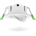 Synergy 21 LED recessed ceiling spot Phos swiveling round white CCT switchable - 241345 - 5
