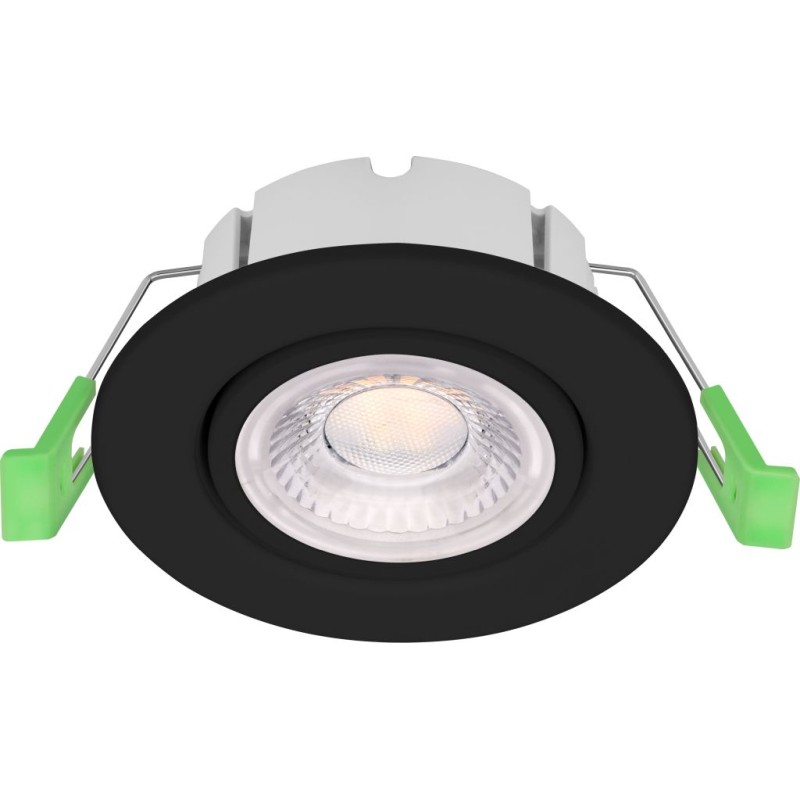 Synergy 21 LED Deckeneinbauspot Phos schwenkbar rund schwarz CCT switchable - 241346 - 1