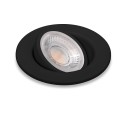 Synergy 21 LED Deckeneinbauspot Phos schwenkbar rund schwarz CCT switchable - 241346 - 2