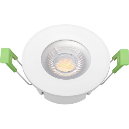 Synergy 21 LED recessed ceiling spot Phos fixed round white CCT switchable - 241347 - 1