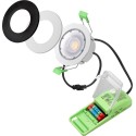 Synergy 21 LED recessed ceiling spot Phos fixed round white CCT switchable - 241347 - 3