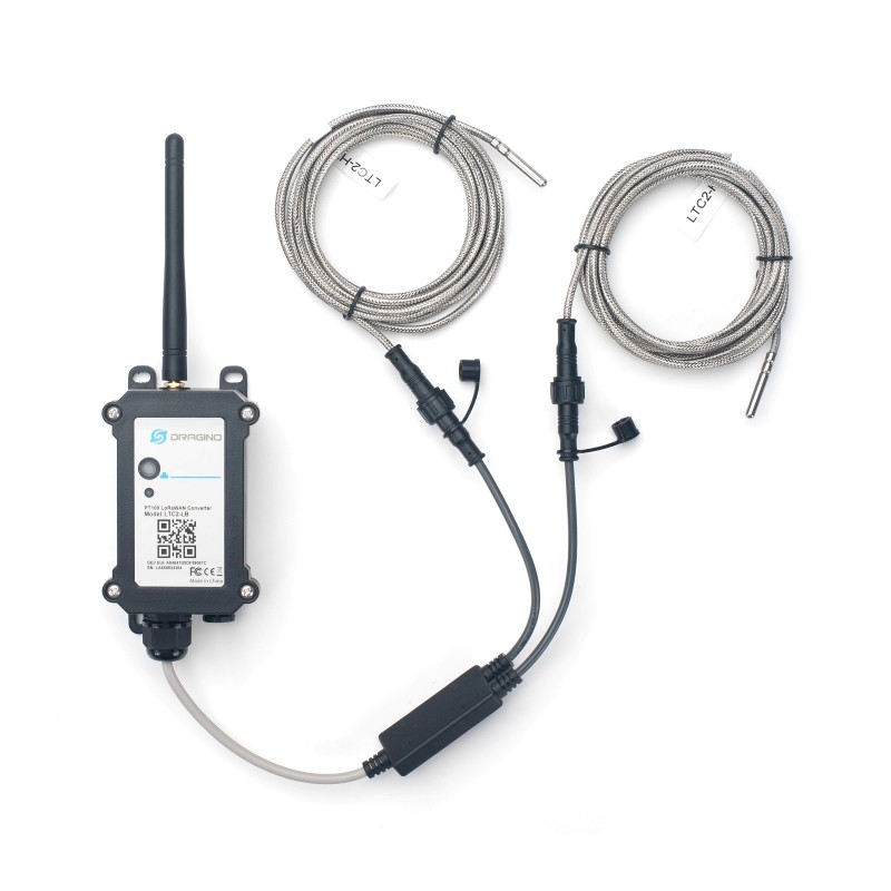 DRAGINO Sensor LoRa Industrial Temperature Transmitter LTC2-LB-EU868 - 242057 - 2