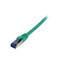 Patchkabel RJ45, CAT6A 500Mhz, 2m, grün, S-STP(S/FTP), TPE/LSZH(Superflex), AWG26, Synergy 21 - 166937 - 1
