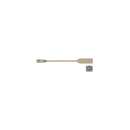 Telegärtner cable Disconnect CP-Link, white, 0.2m, RJ45 male/female, DDCP-Link, - 167484 - 1