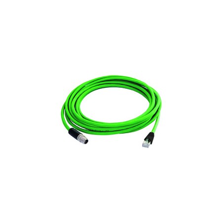 Telegärtner, STX M12x1-RJ45 VL X-kod. Cat.6A, 7,5m, - 168510 - 1