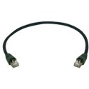 Telegärtner Patchkabel S/FTP Cat.6A, 0,5m, PE, - 169588 - 1