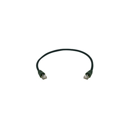Telegärtner Patchkabel S/FTP Cat.6A, 0,5m, PE, - 169588 - 1