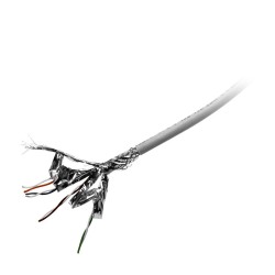 Kabel 500MHz, CAT6A, S-STP(S/FTP), Patchkabel(flex), grau, Hal, 305m Pull out Box, Synergy21, - 178374 - 1