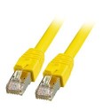 Patchkabel RJ45, CAT8.1 2000Mhz, 7.5m, gelb, S-STP(S/FTP), BC, LSZH, - 190005 - 1