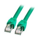 Patchkabel RJ45, CAT8.1 2000Mhz, 10m, grün, S-STP(S/FTP), BC, LSZH, - 190035 - 1