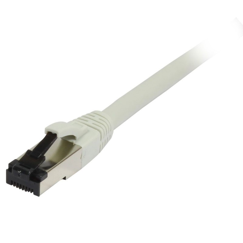 Patchkabel RJ45, CAT8.1 2000Mhz, 0.25m, grau, S-STP(S/FTP), TPE(Ultra SuperFlex), AWG26, Synergy 21 - 193722 - 1