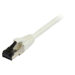 Patchkabel RJ45, CAT8.1 2000Mhz, 0.5m, weiss, S-STP(S/FTP), TPE(Ultra SuperFlex), AWG26, Synergy 21 - 193746 - 1