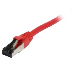Patchkabel RJ45, CAT8.1 2000Mhz, 5m, rot, S-STP(S/FTP), TPE(Ultra SuperFlex), AWG26, Synergy 21 - 193769 - 1