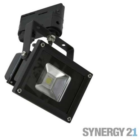 Synergy 21 LED Track-Serie für Stromschiene 10W kaltweiß/schwarz V2 - 128885 - 1